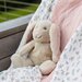 TLLC Muslin 3pk Wraps - Harvest Bunny