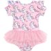 Huxbaby Rainbow Unicorn Frill Ballet Swimsuit