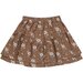 Rylee + Cru Tiered Mini Skirt - Autumn Rose