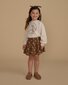 Rylee + Cru Tiered Mini Skirt - Autumn Rose
