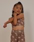 Rylee + Cru PlayX Swift Sports Crop - Autumn Rose