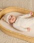 Quincy Mae Knotted Baby Gown + Hat Set - Mushrooms