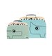 Done by Deer Suitcase Set Blue/Green