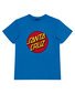 Santa Cruz Classic Dot Puff Front S/S Tee - Turquoise