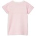 Milky Pink Stripe Rib S/S Tee