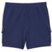 Milky Navy Fleece Cargo Short