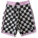 Hello Stranger Check Long Board Short - Check Purple