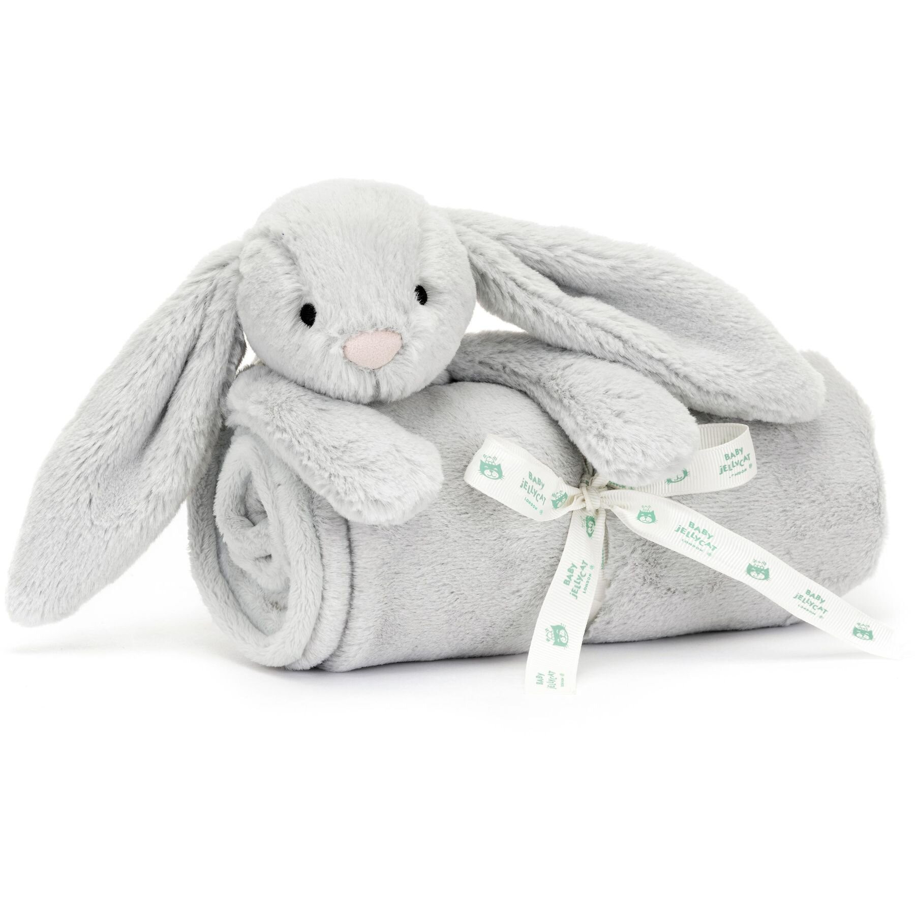 Jellycat Bashful Silver Bunny Blankie 70x56cm PLAY-Soft Toys