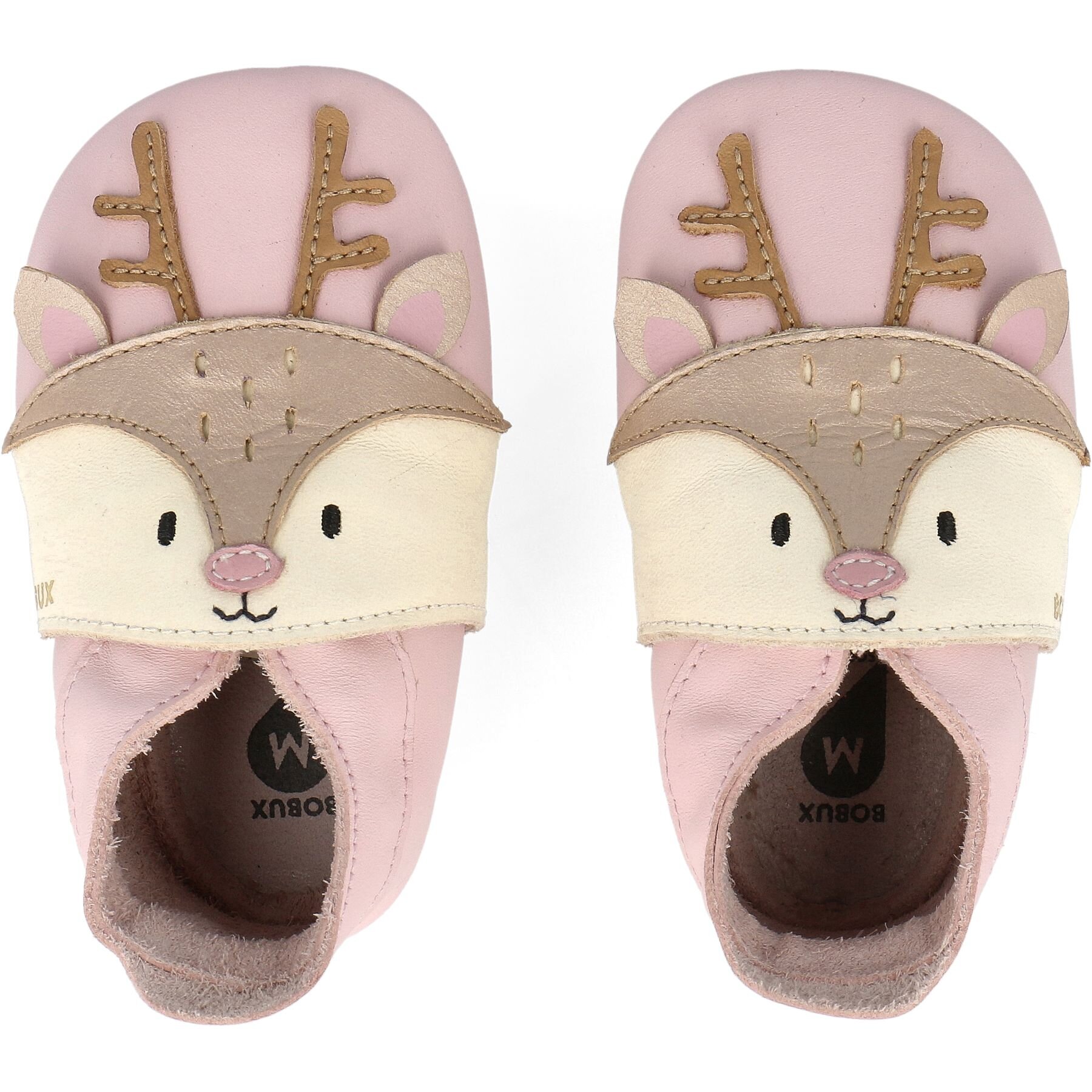 Bobux Soft Sole Fawn Rosewater FOOTWEAR Infant Kids Clothing NZ Shop Online Kid Republic BOBUX