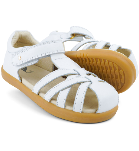 Bobux Kid+ Cross Jump Sandal - White