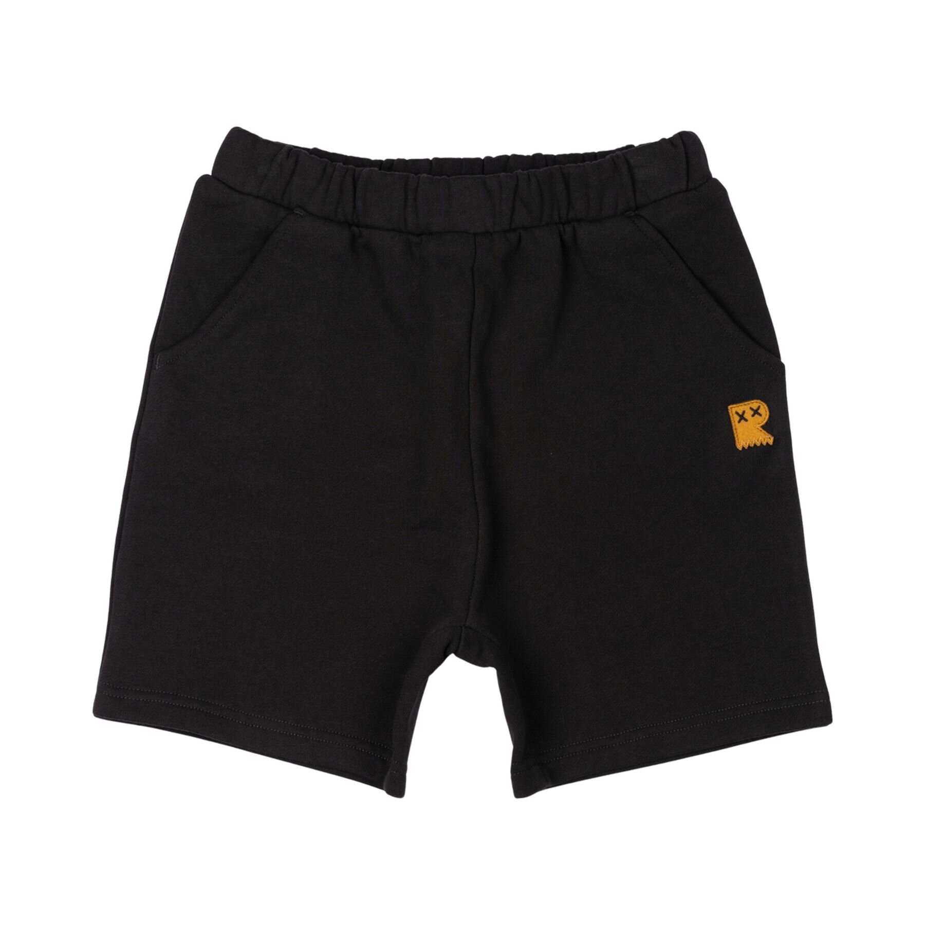 Rock Your Kid Black Walk Shorts CLOTHING-BOY-Boys Shorts Kids - Main Image