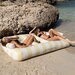 Sunnylife Luxe Twin Hammock Float Mango Bay - Soft Mustard