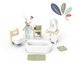 Speedy Monkey Doll House Bathroom + 1 Character