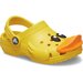 Crocs Toddlers Classic Rubber Ducky Clogs - Sunflower.
