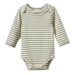 Nature Baby L/S Bodysuit - Nettle Sailor Stripe