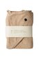 Nature Baby Bunny Hooded Towel - Nougat