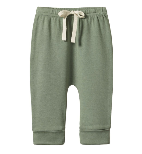 Nature Baby Drawstring Pants - Nettle
