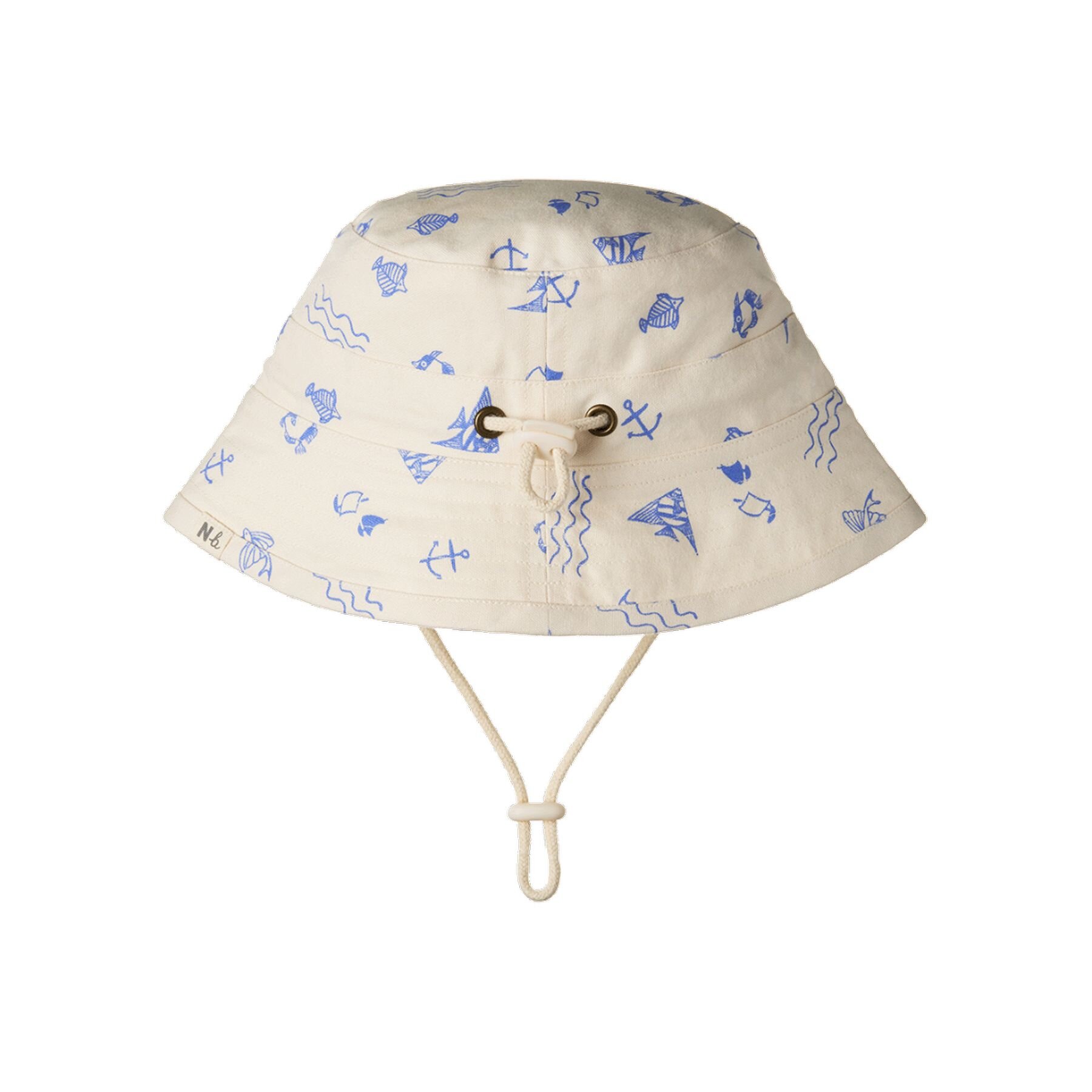 Nature Baby Bucket Sunhat Atlantic Print CLOTHING HATS Sunhats Kids Clothing NZ Shop Online Kid Republic S24 25 Nature Baby