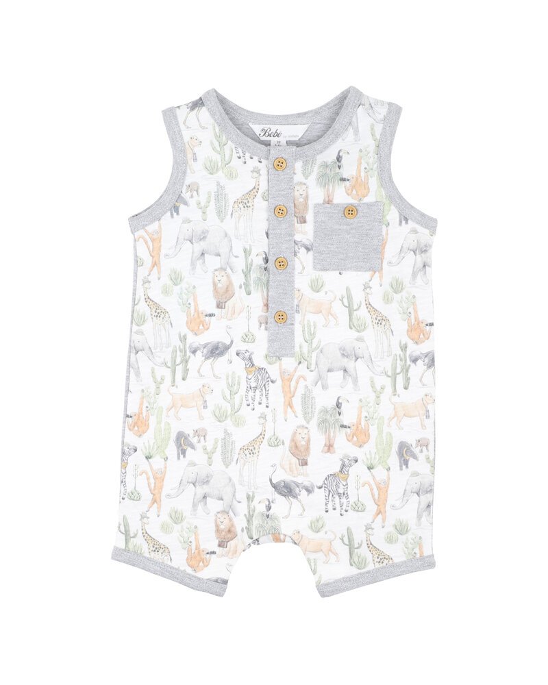 Ellis Lion Cub Romper Ellis Lion Cub Romper