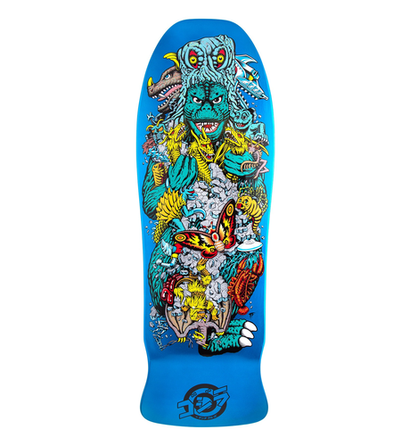 Santa Cruz Godzilla Kaiju Roskopp Skate Deck (10.125in x 30.2in)