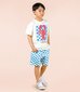 Rock Your Kid Blue Checker Shorts