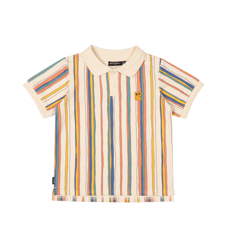 Rock Your Kid Stripe Polo T-Shirt