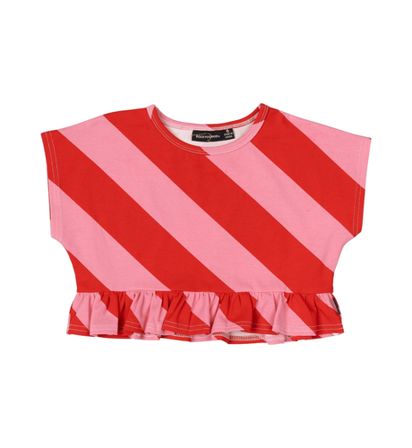 Rock Your Kid Candy Wrap Frill T-Shirt