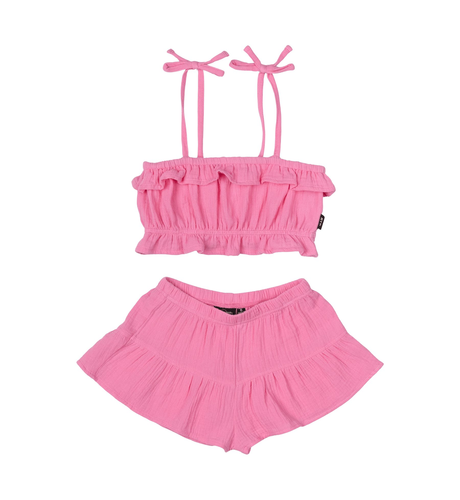 Rock Your Kid Pink Muslin Sun Set