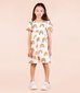Rock Your Kid Over The Rainbow Puff Sleeve Dress