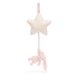 Jellycat Bashful Pink Bunny Musical Pull Toy