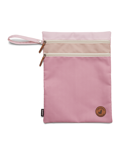 Crywolf Wet/Library Bag - Blush Colourblock