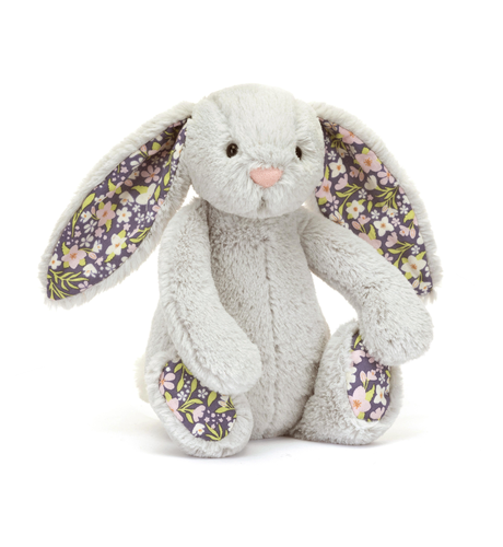 Jellycat Blossom Silver Bunny 'Bloom' - Small