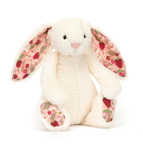 Jellycat Blossom Cream Bunny 'Berry' - Small