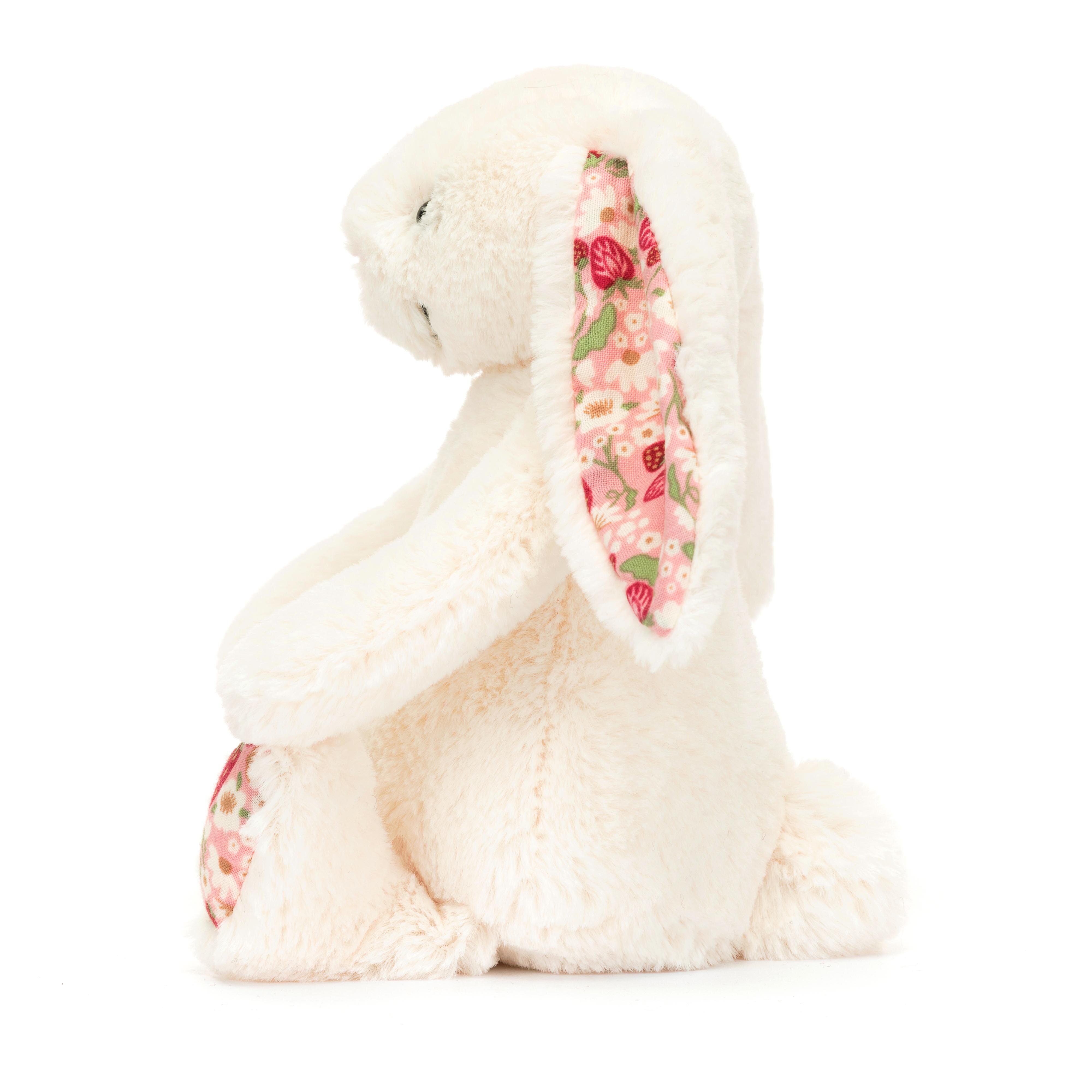 Jellycat Blossom Cream Bunny 'Berry' - Small - SHOP BY BRAND