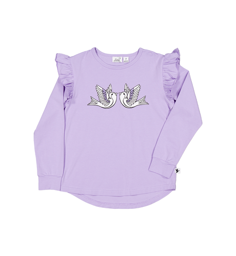 Kissed By Radicool Songbirds L/S Tee