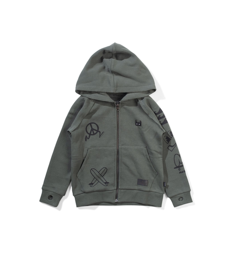 Munster Icon Patch Hoody - Ocean Green