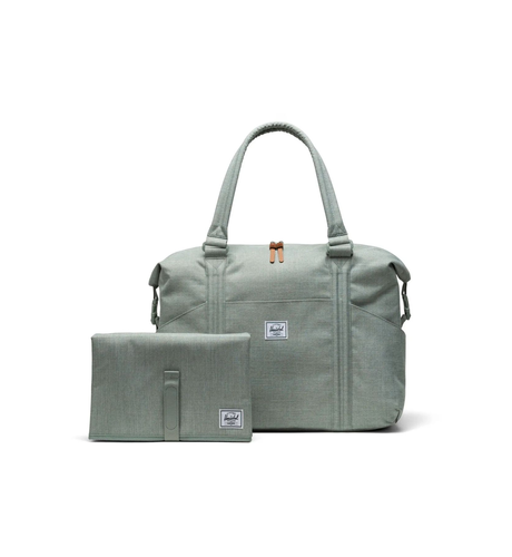Herschel Strand Duffle Diaper Bag (24L) - Iceberg Green Crosshatch