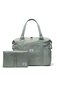 Herschel Strand Duffle Diaper Bag (24L) - Iceberg Green Crosshatch