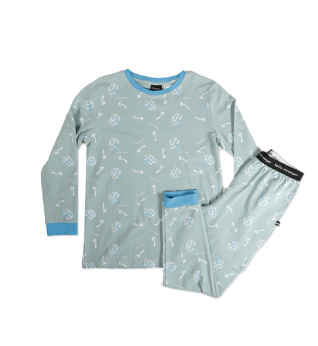 Hello Stranger Boys Winter PJ's - Sage