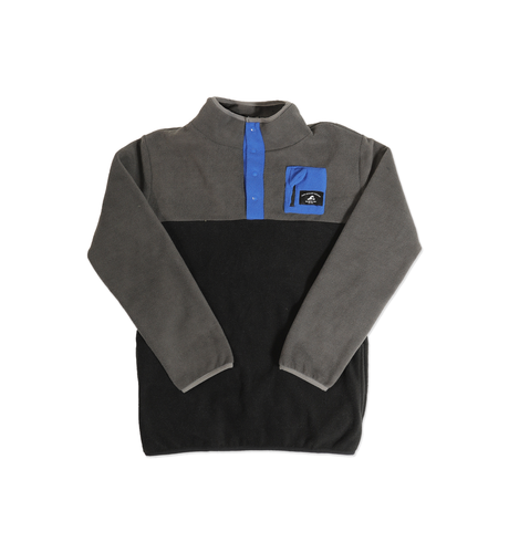 Hello Stranger Boys Adventure Fleece - Charcoal Black