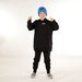 Hello Stranger Boys Pocket Hood - Black