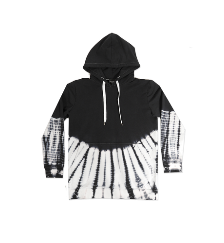 Hello Stranger Boys Pocket Hood - Black Dye