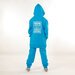Hello Stranger Boys Pocket Hood - Bright Blue