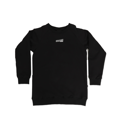 Hello Stranger Boys Raglan Crew - Black