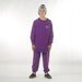Hello Stranger Boys Raglan Crew - Violet