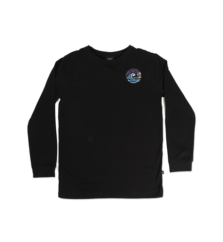 Hello Stranger Boys L/S Tee - Black (Paradise)