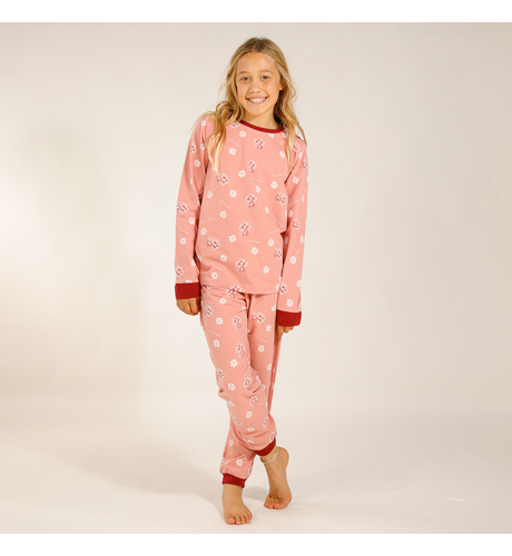 Hello Stranger Girls Winter PJ's - Ruby