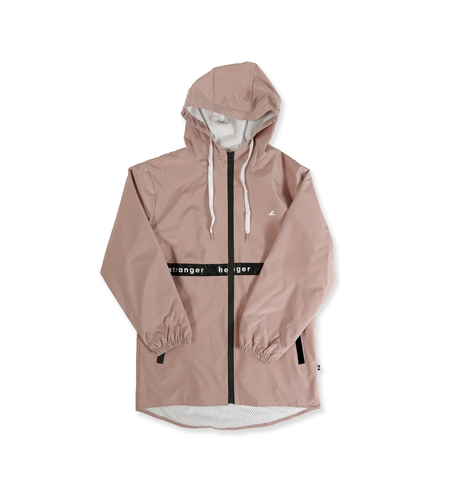 Hello Stranger Girls Rainy Days Jacket - Mauve