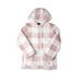 Hello Stranger Girls Sunrise Jacket - Pink Check