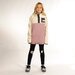 Hello Stranger Girls Adventure Fleece - Cream Mauve